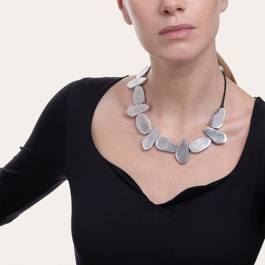 COLLANA FILO FORME IRREGOLARI
